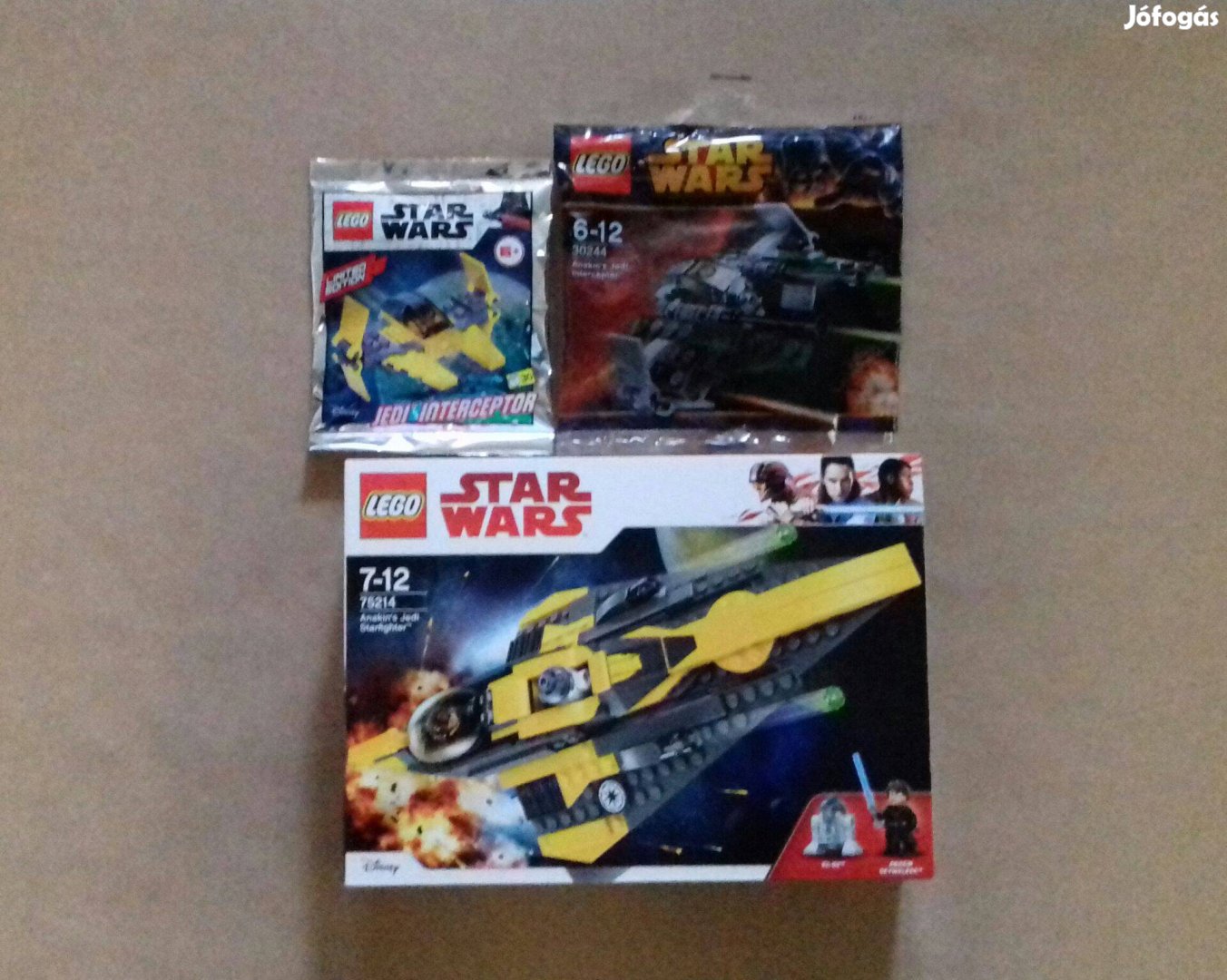 Anakin Jedi: új Star Wars LEGO 30244 Interceptor x 2 + 75214 Fox.árban