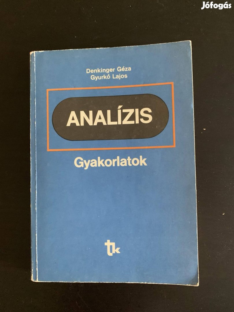 Analízis gyakorlatok könyv