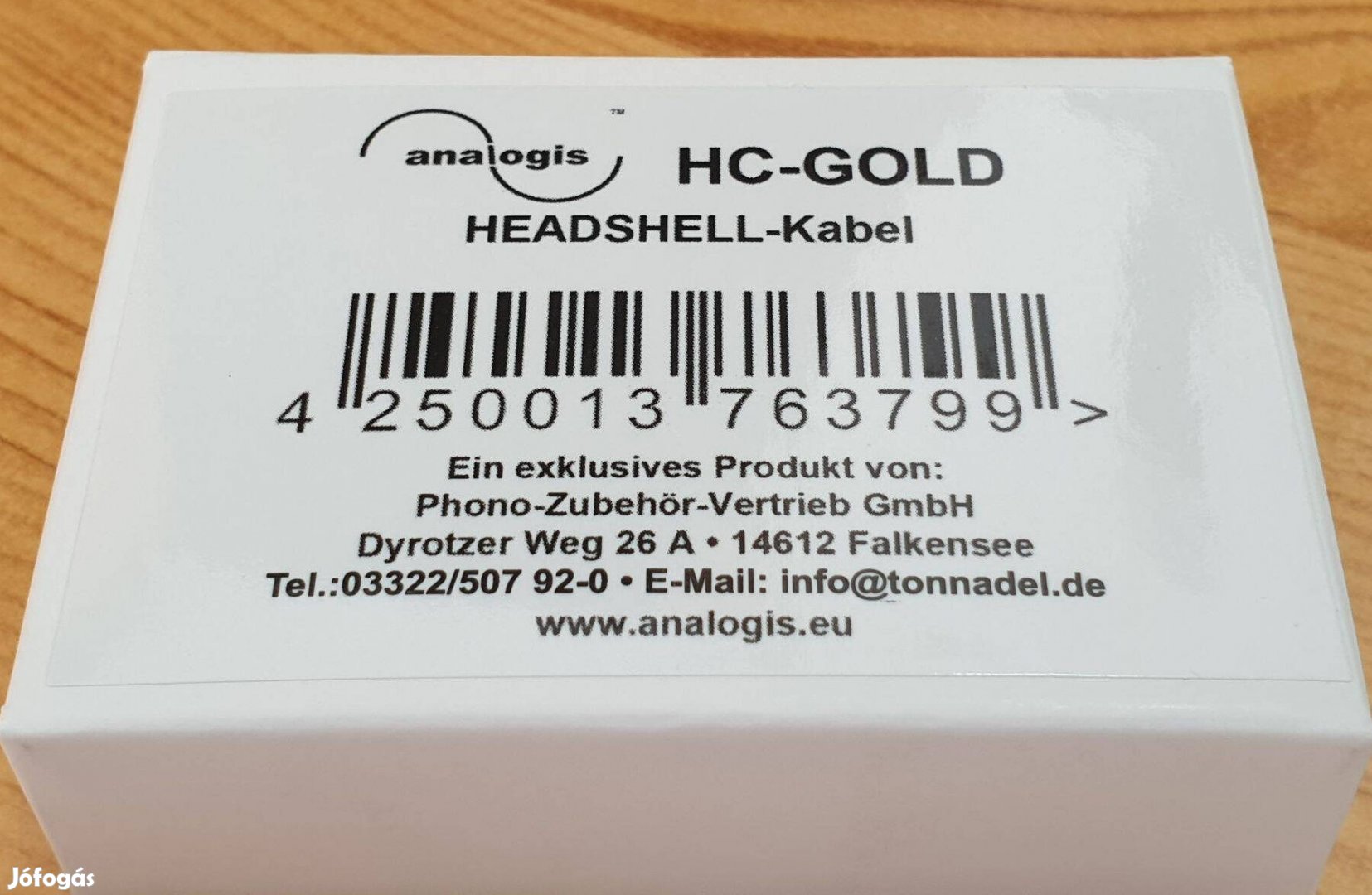 Analogis HC GOLD plated headshell kábel szett készlet vinyl bakelit Új