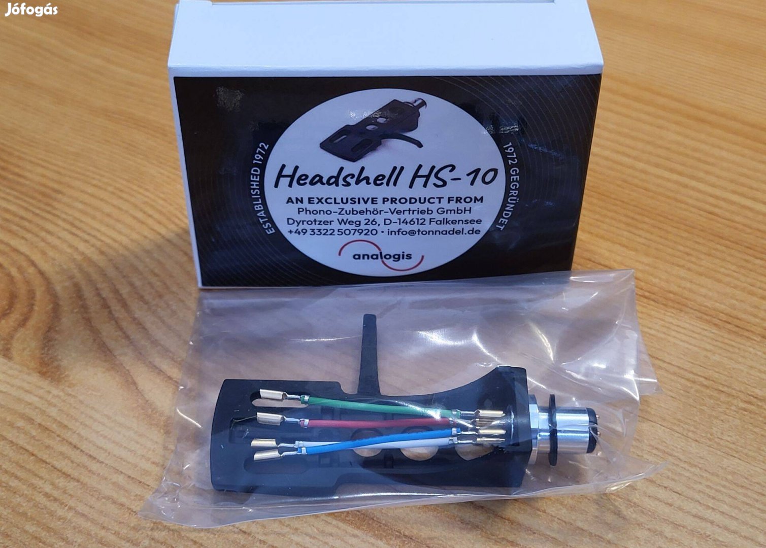 Analogis HS10 hangszedő tartó headshell head shell