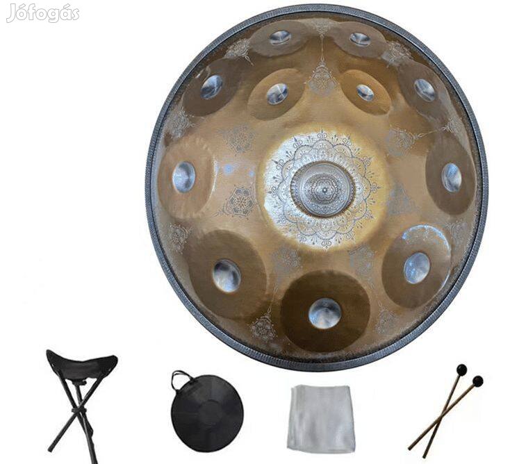 Ananda Handpan Bronze Age 12 hangos, ajándék tok és állvány