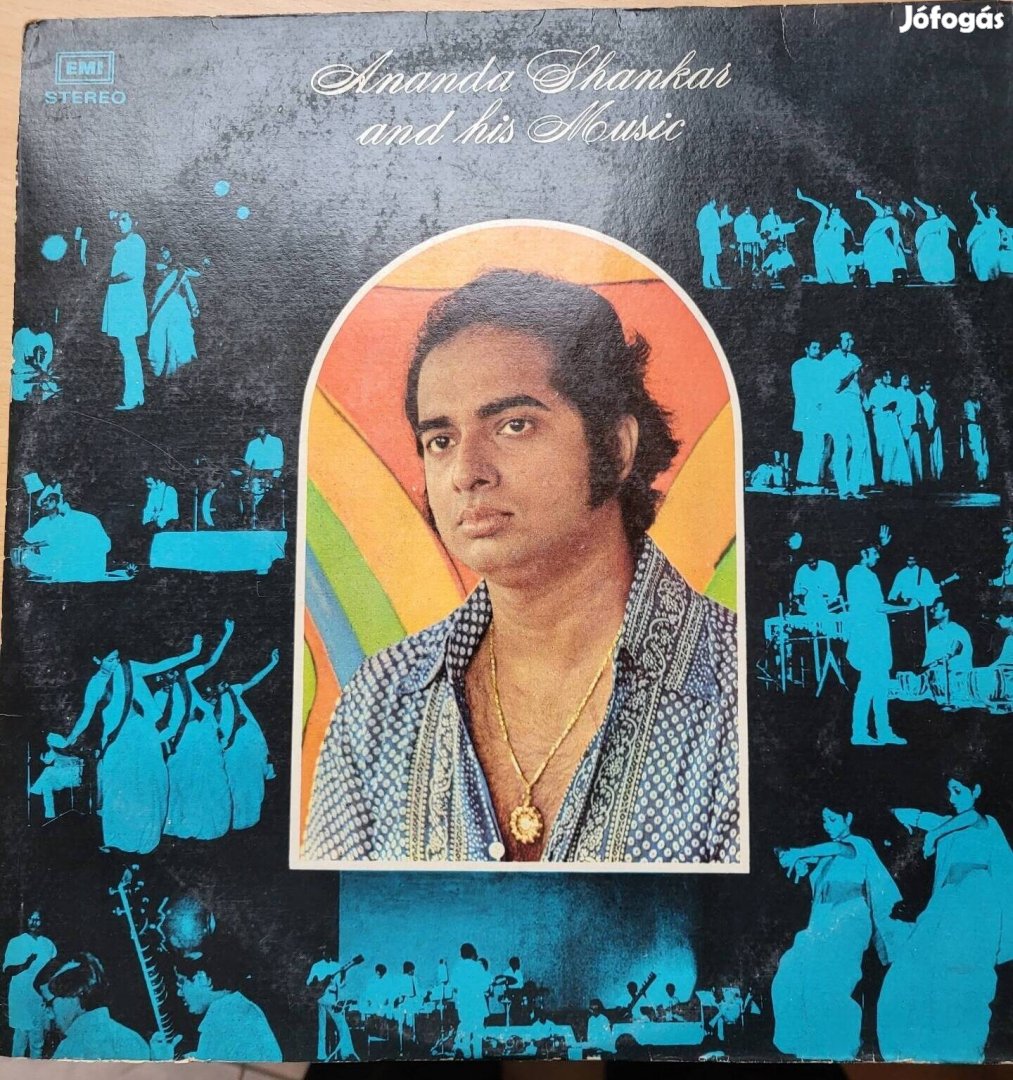 Ananda Shankar and his music bakelit vinyl lemez