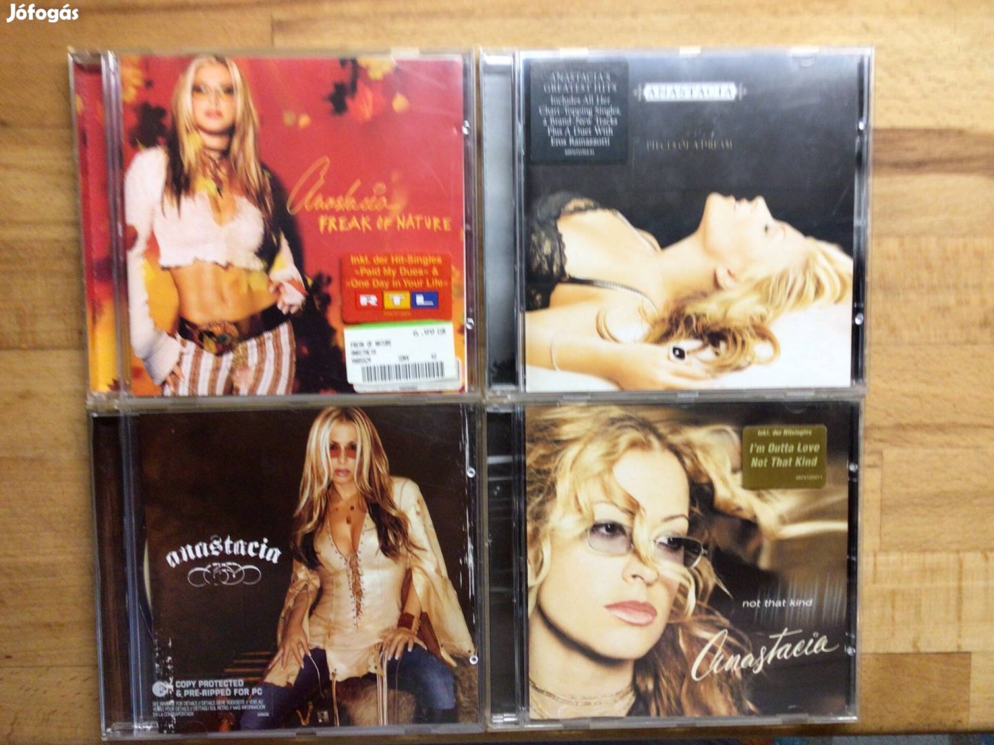 Anastacia CD lemezek együtt 4 db eladó