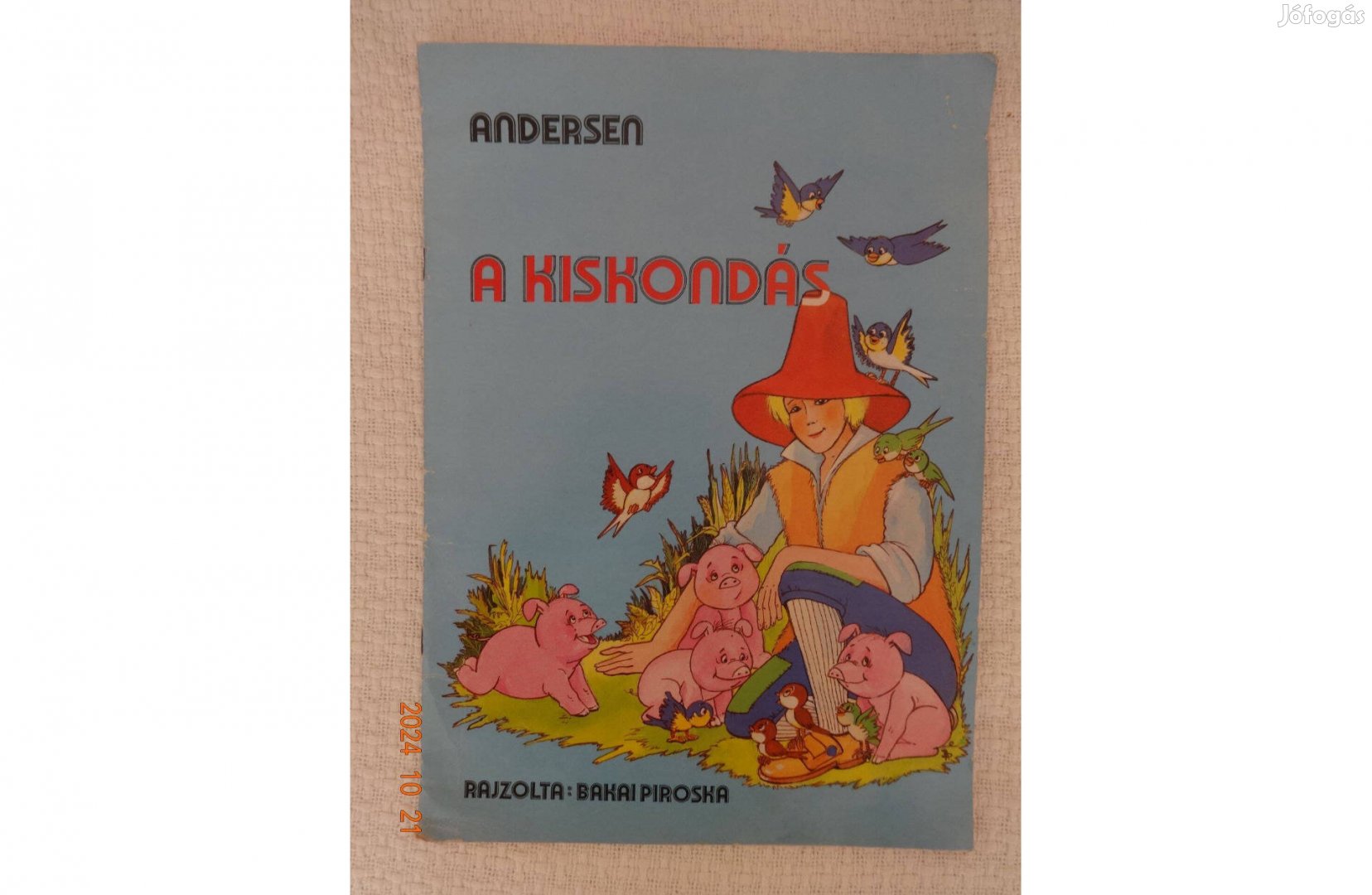 Andersen: A Kiskondás - régi mesefüzet Bakai Piroska illusztrációival