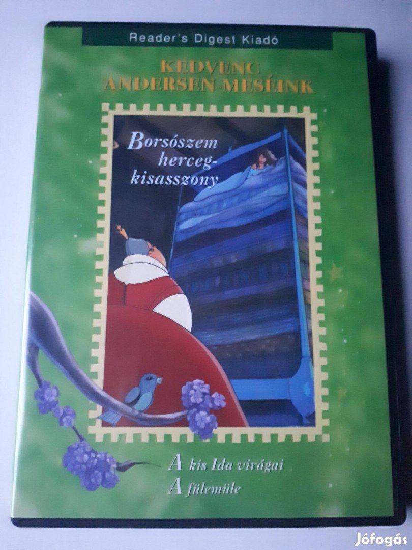 Andersen-mesék DVD (Borsószem hercegkisasszony, A kis Ida virágai, A f