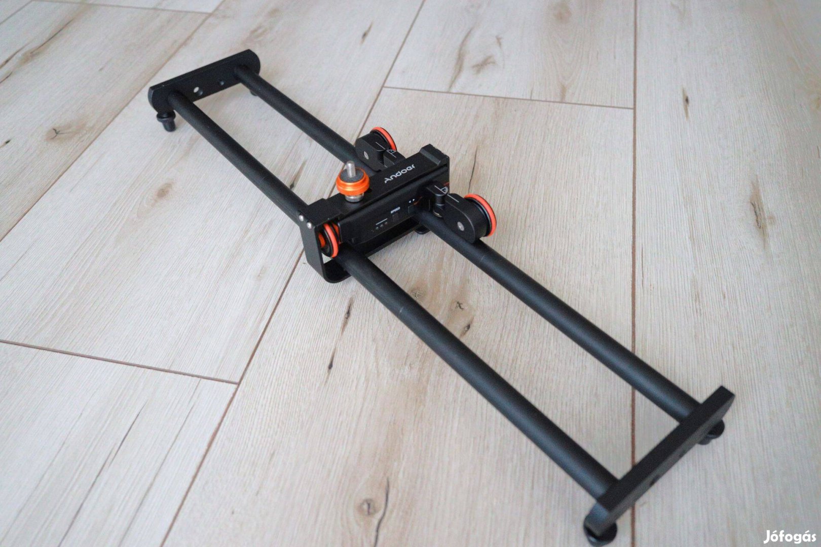 Andoer 3 sebességes video slider, távirányítóval, 60cm-es sínnel