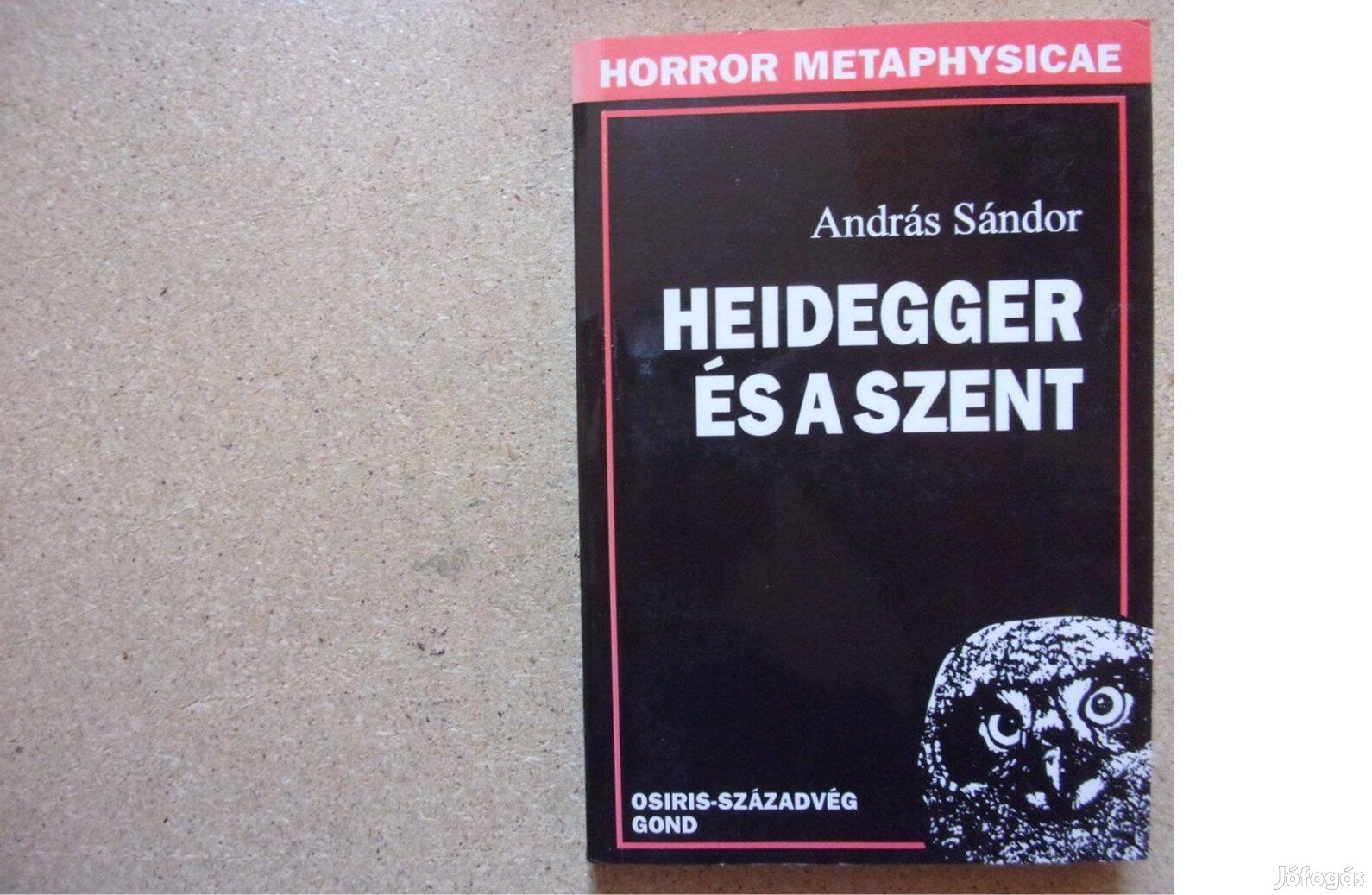 András Sándor Heidegger és a szent Horror metaphysicae