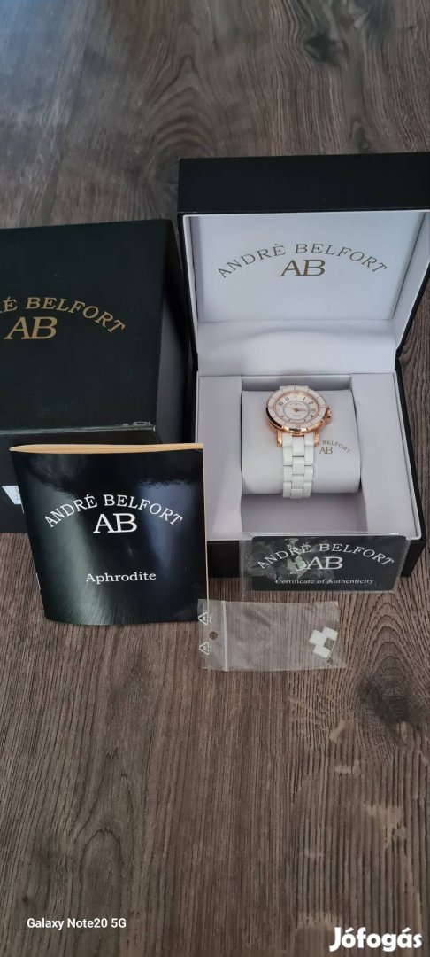 André Belfort női karóra rosegold kerámia