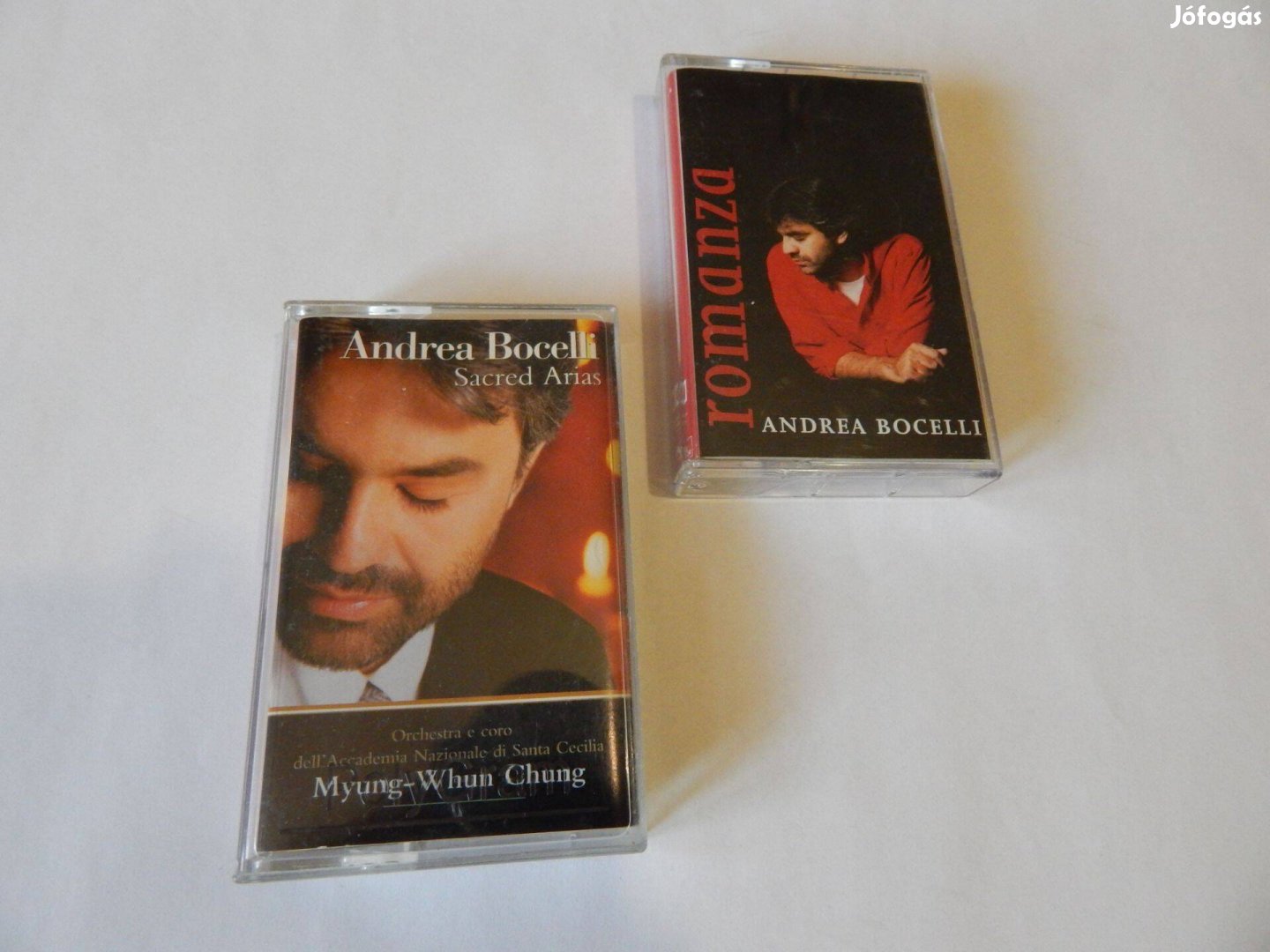 Andrea Bocelli Műsoros Audió kazetták 2-es szettben Eredeti