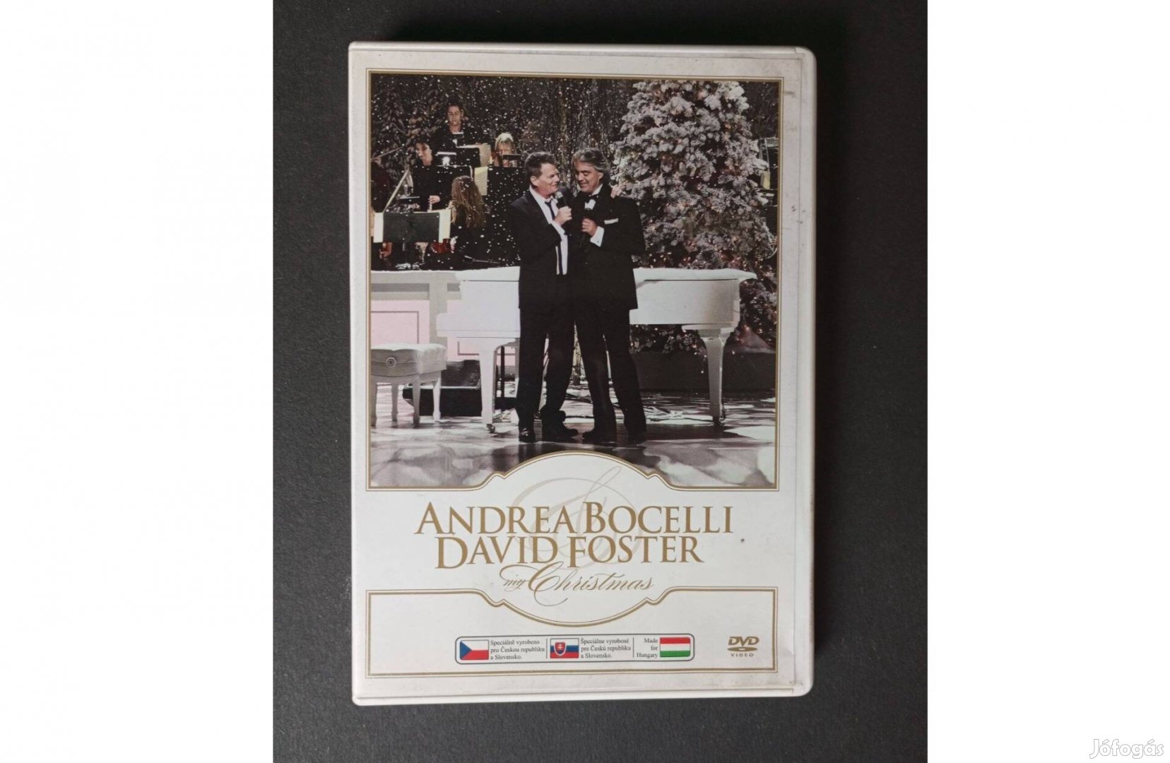 Andrea Bocelli, David Foster My Christmas ritka DVD