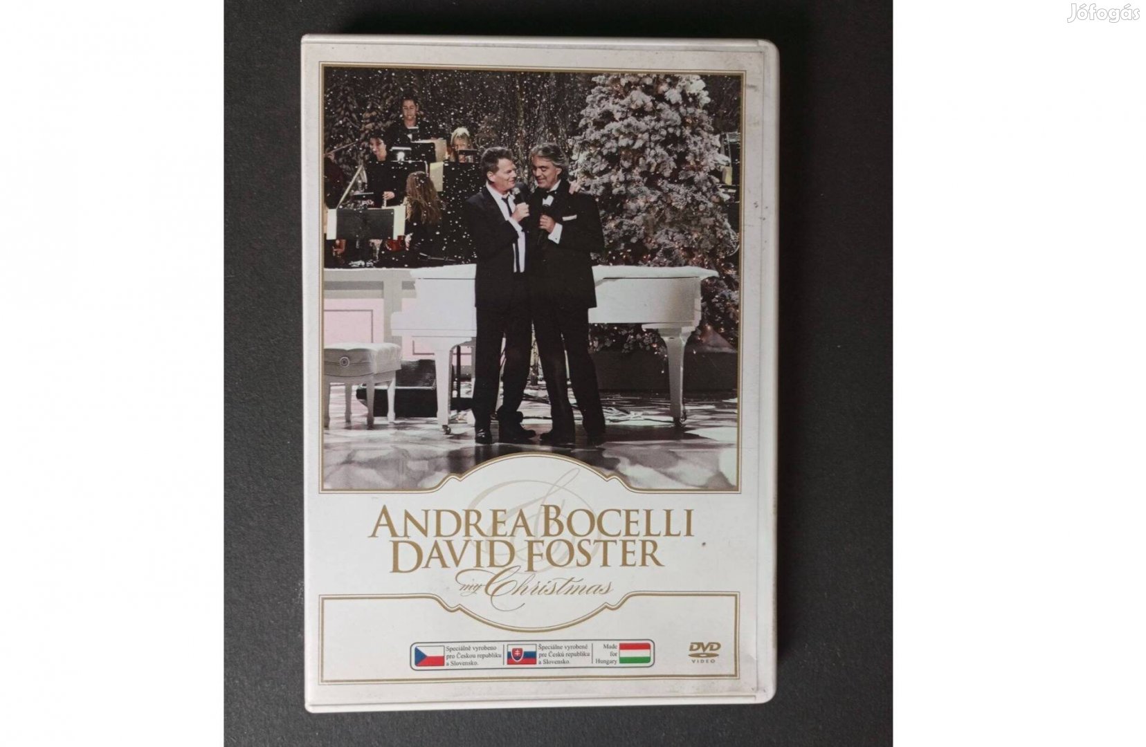 Andrea Bocelli, David Foster My Christmas ritka karácsonyi DVD