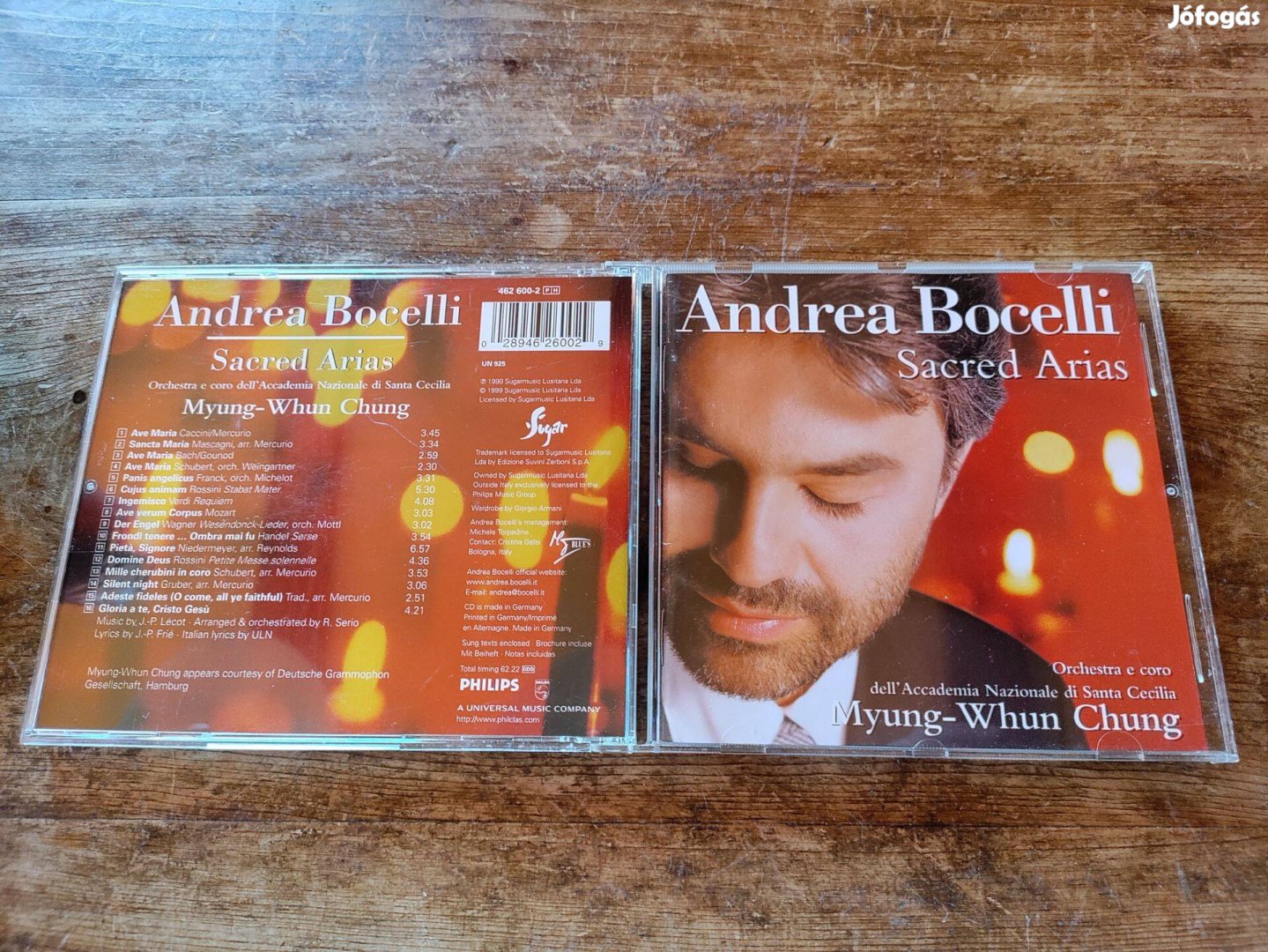 Andrea Bocelli - Sacred Arias CD