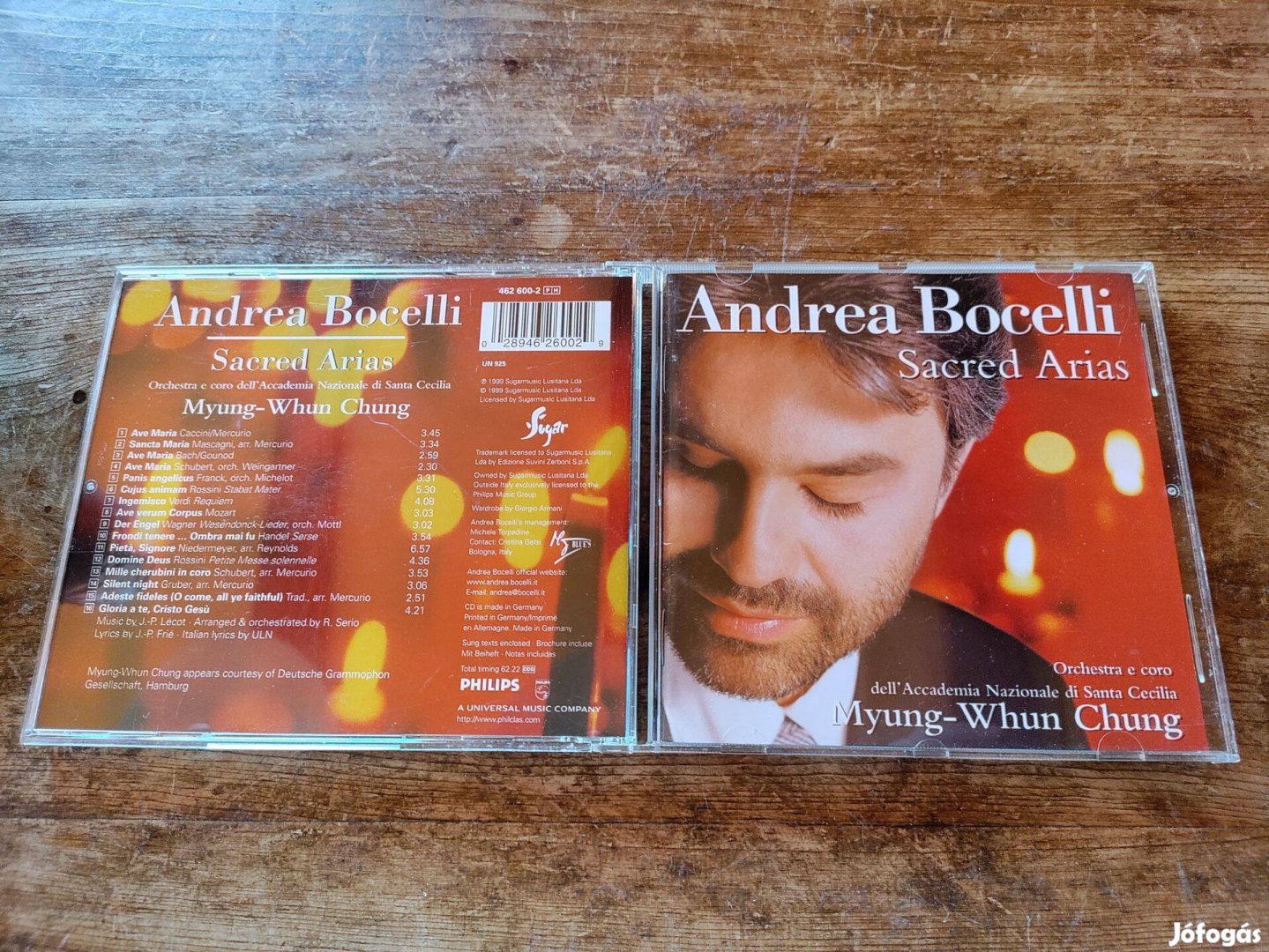 Andrea Bocelli - Sacred Arias CD