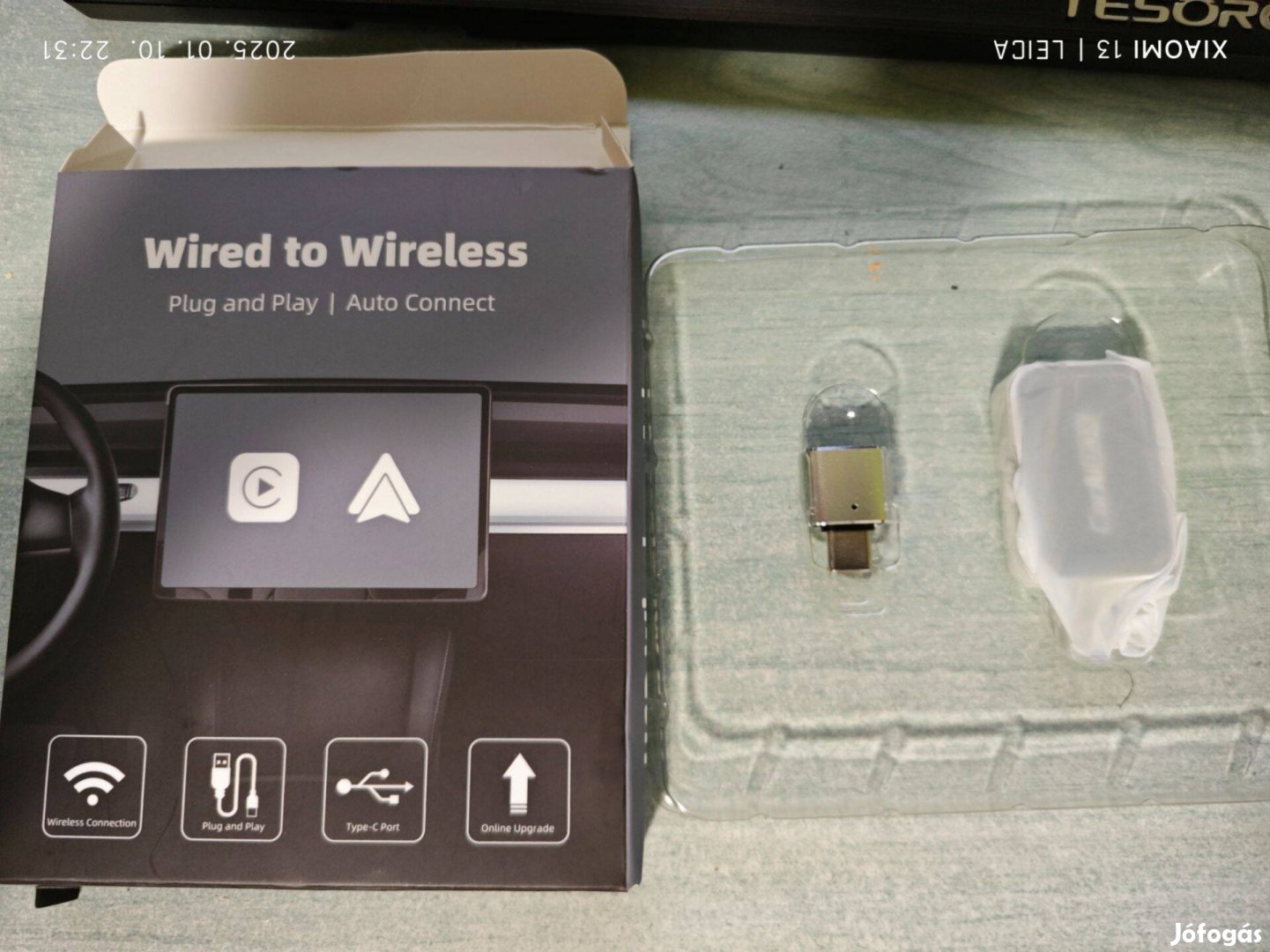 Android Auto/Apple Carplay wireless adapter