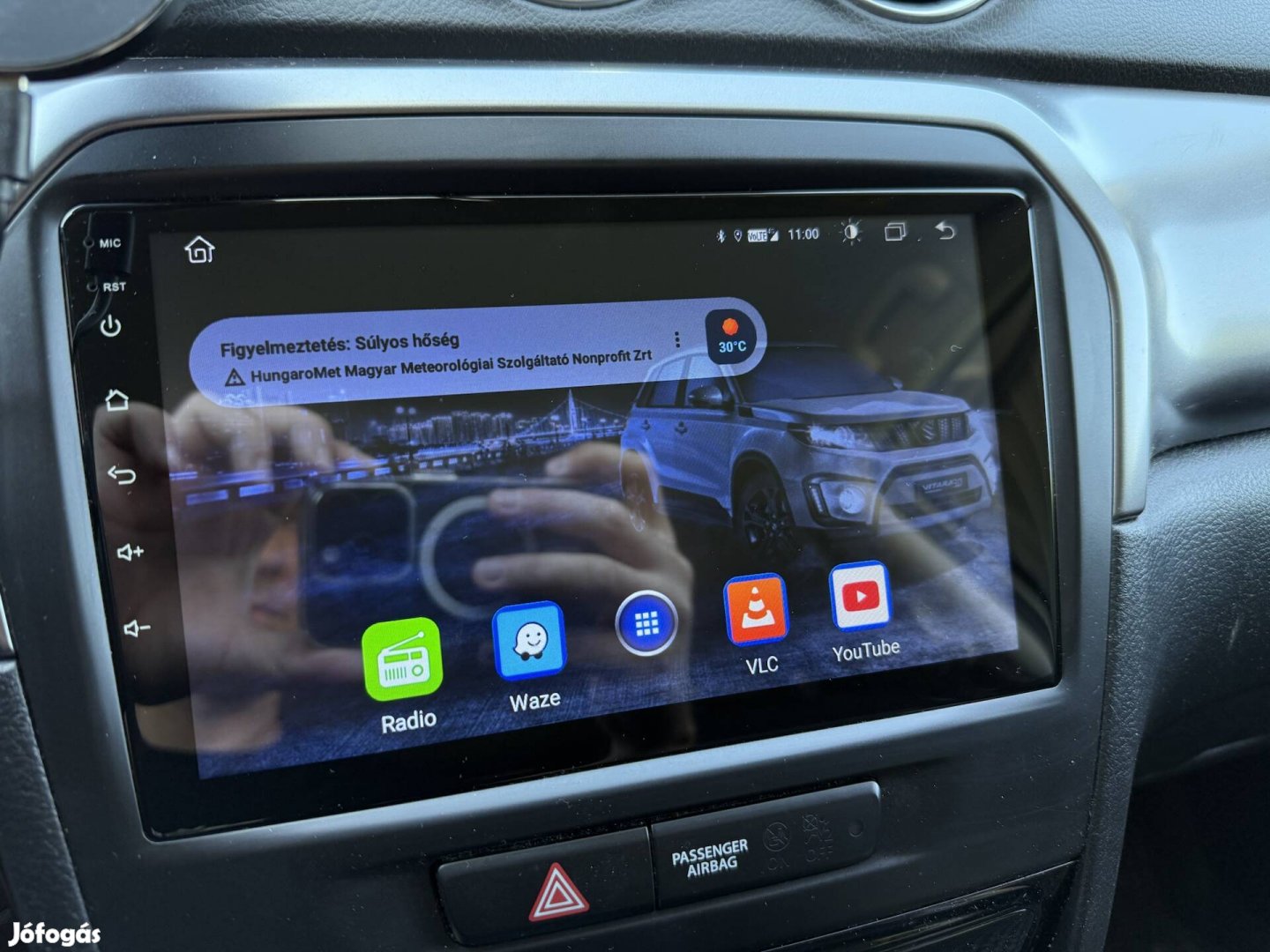 Android multimédia 9" (Vitara beépítő kerettel)