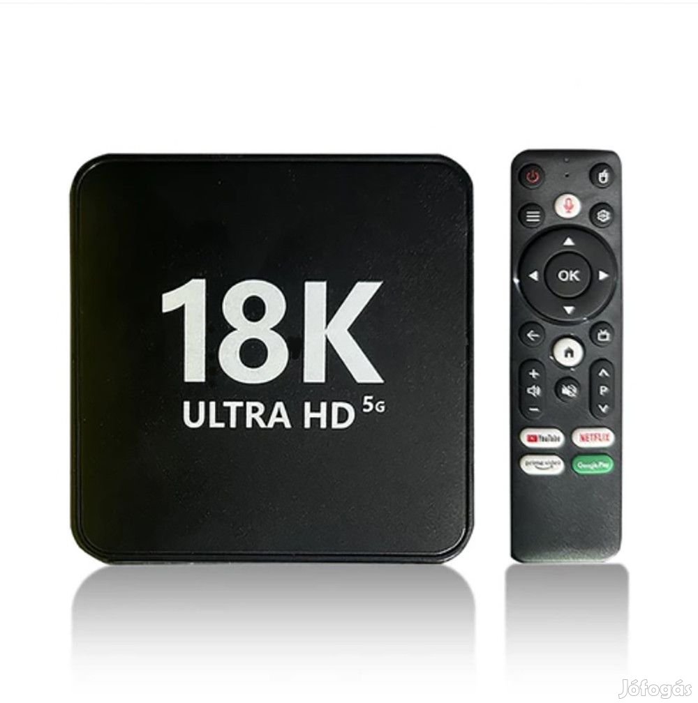 Android tv okosító hanggal vezérelhető táviránytó