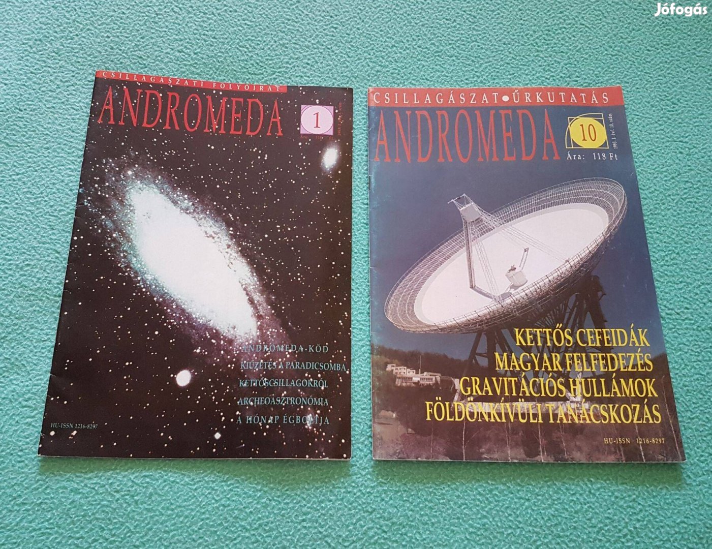 Androméda csillagászati folyóirat 1., 10. szám