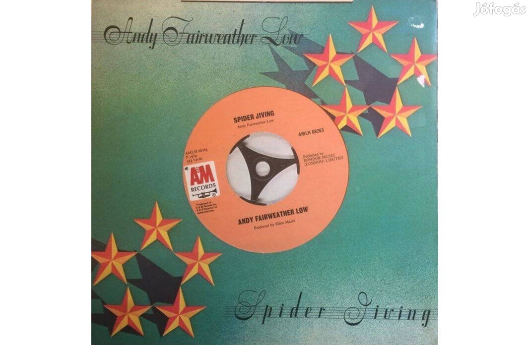 Andy Fairweather Low - Spider Jiving LP angol első kiadás!