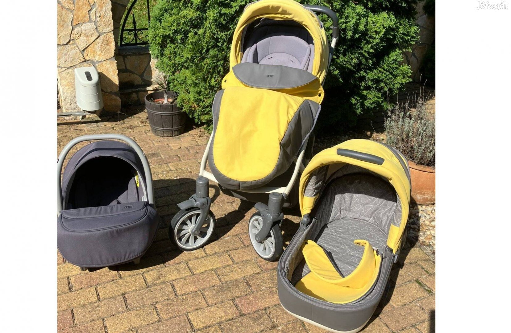 Anex Sport 3in1 babakocsi + isofix