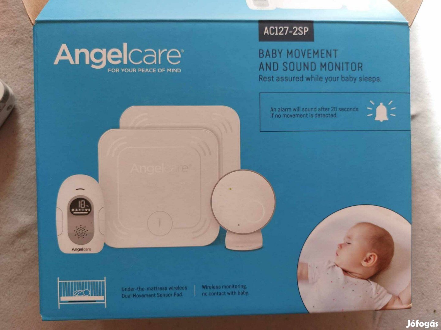 Angelcare AC127-2SP légzésfigyelő és babaőr