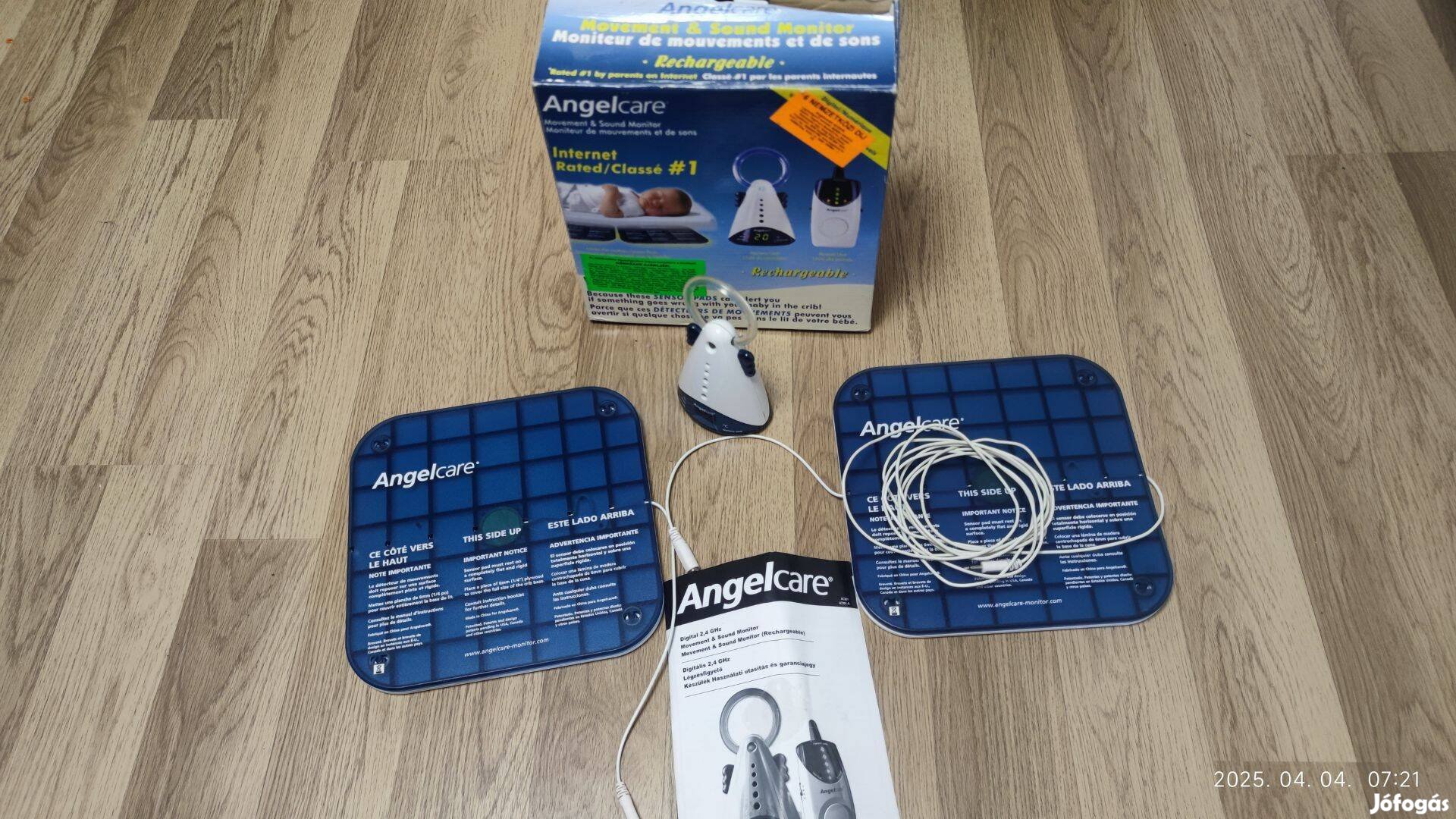 Angelcare AC301 Légzésfigyelő Bébiőr