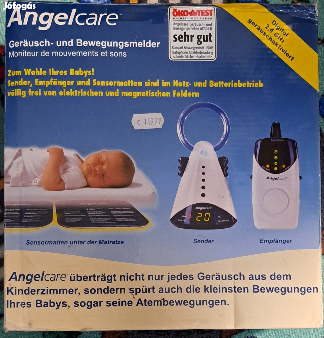 Angelcare légzésfigyelő