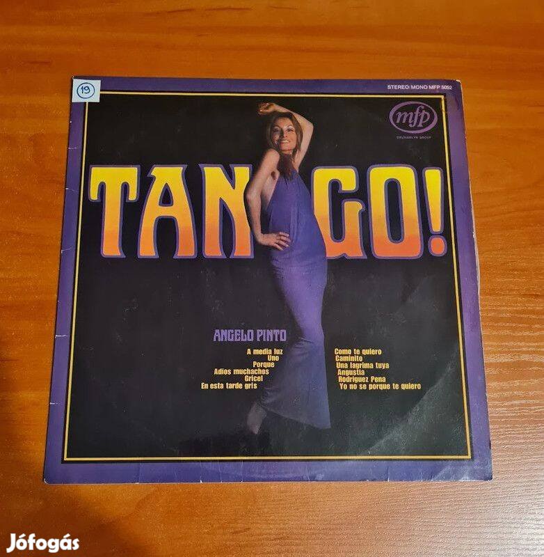 Angelo Pinto Y Su Orquesta De Tangos Tango!; LP, Vinyl