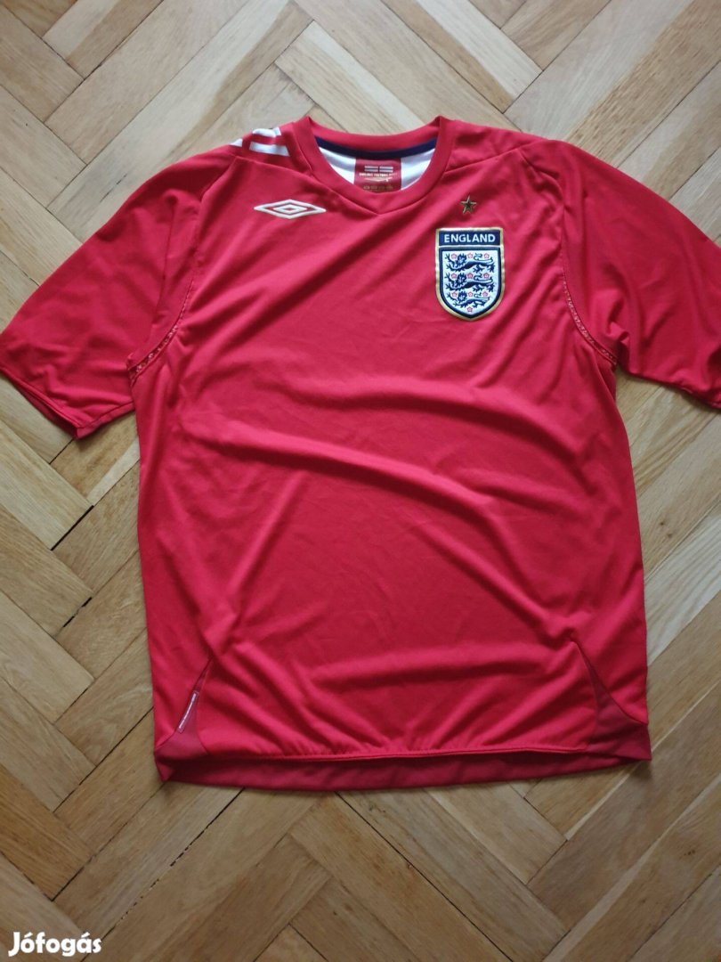 Anglia Angol válogatott 2006-08 Umbro vendég foci mez L