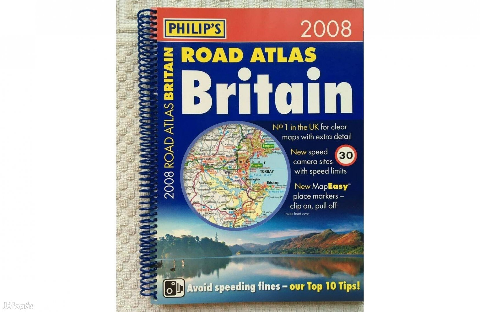 Anglia autós térkép ( Philips Road Atlas Britain )