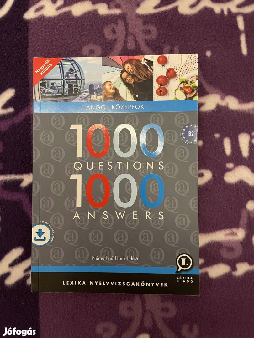 Angol B2 nyelvvizsga könyv - 1000 questions 1000 answers