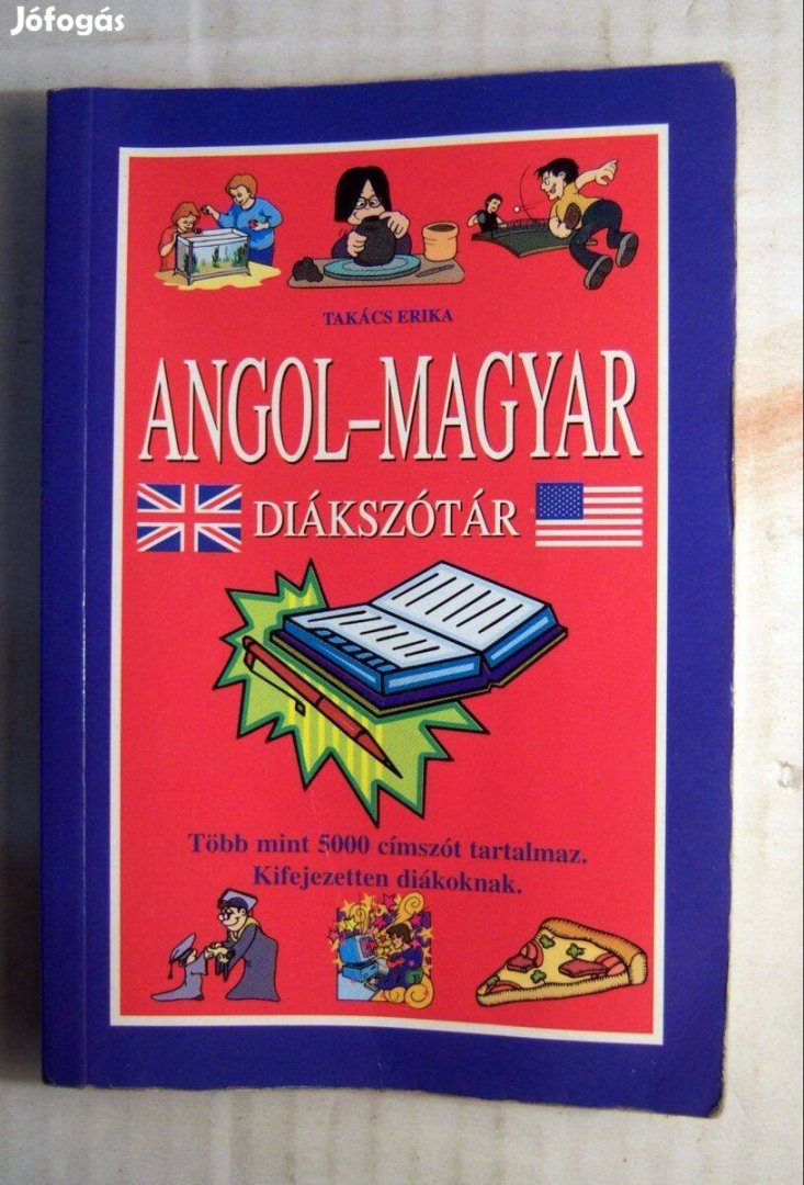 Angol-Magyar-Angol Diákszótár (Dupla) 2003 (foltmentes)