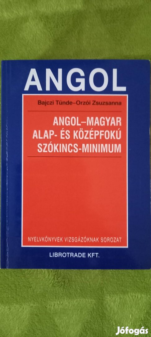Angol-Magyar könyv
