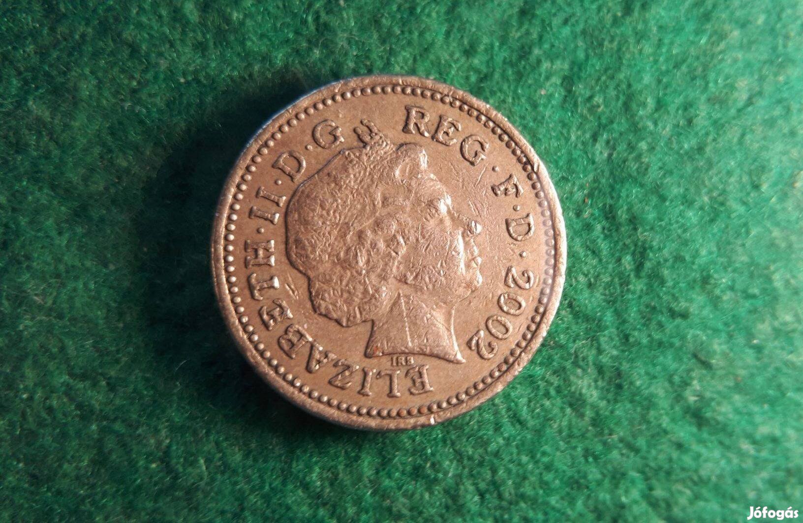 Angol ONE Pound 2002
