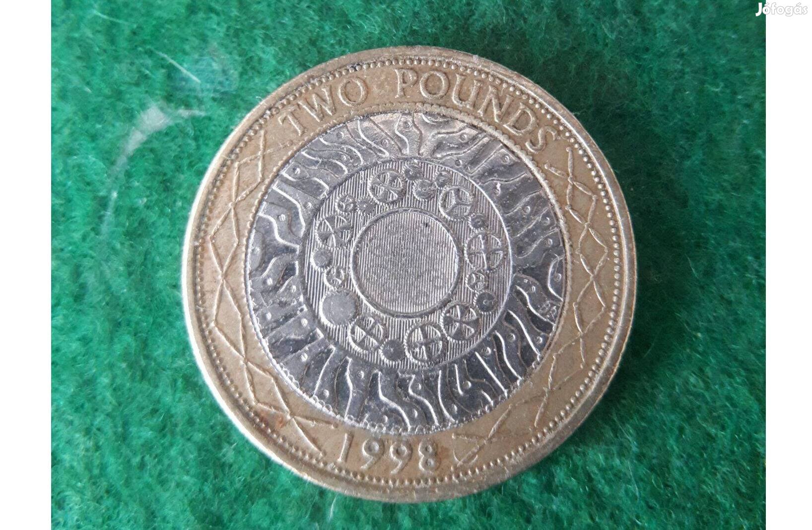 Angol Two Pounds 1998