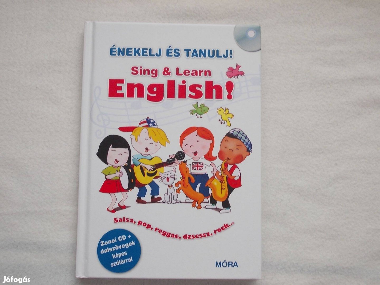 Angol dalok + CD, Énekelj és tanulj! Sing& Learn , English!