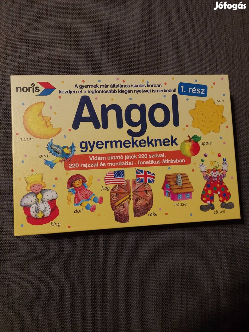 Angol gyerekeknek társasjáték - 1