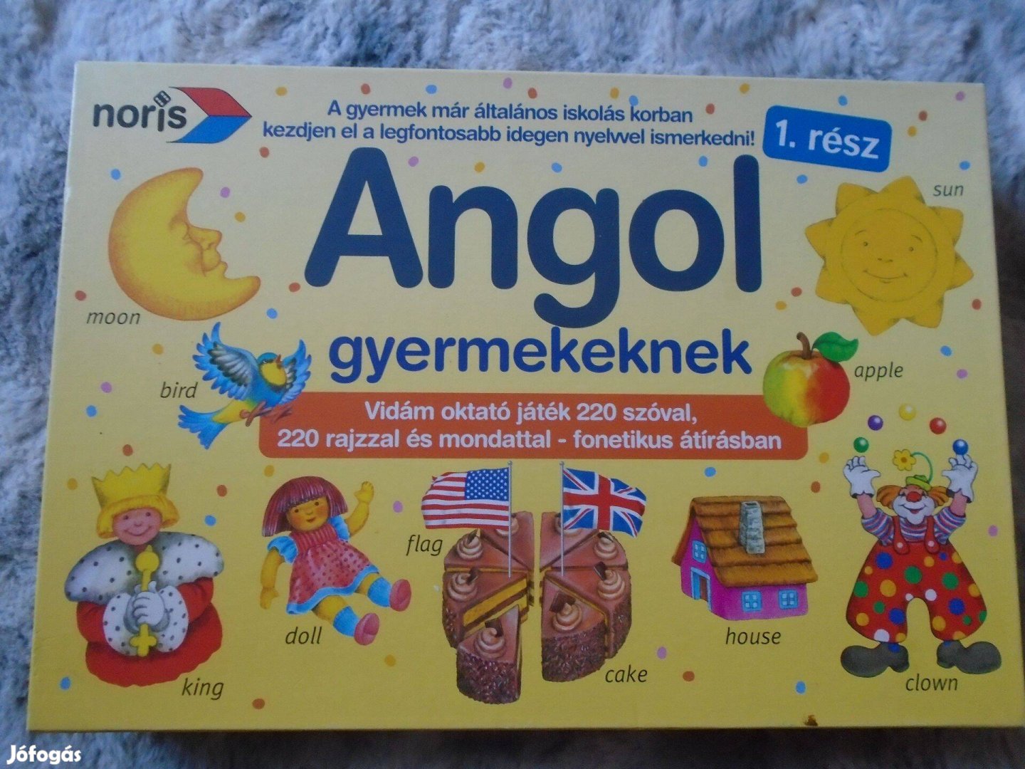 Angol gyermekeknek 1. társasjáték