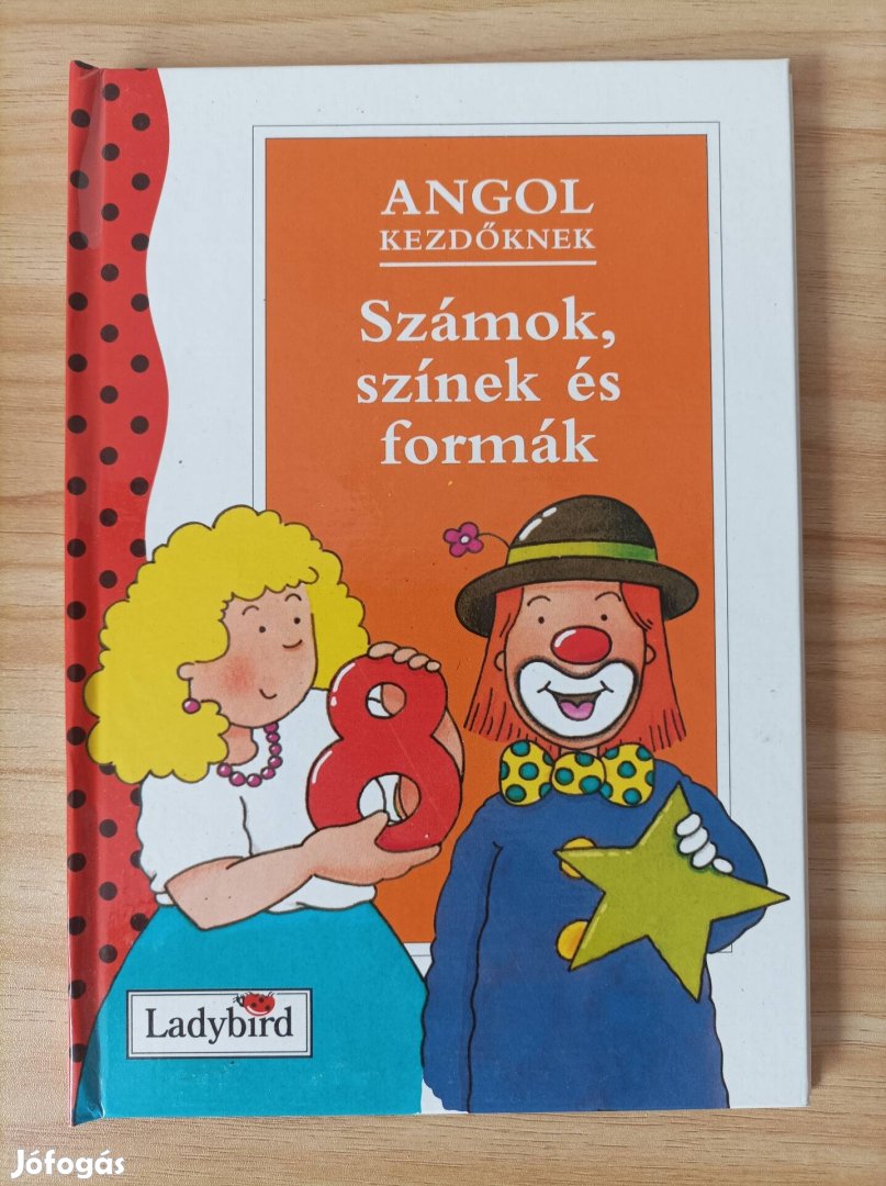 Angol kezdőknek: Számok,színek,formák könyv