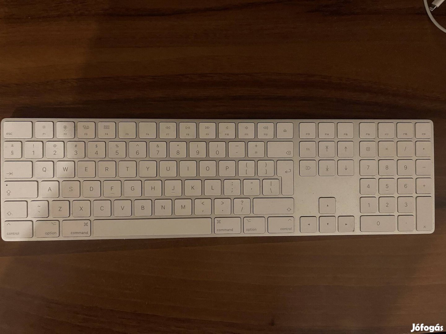 Angol kiosztású Apple Magic Keyboard