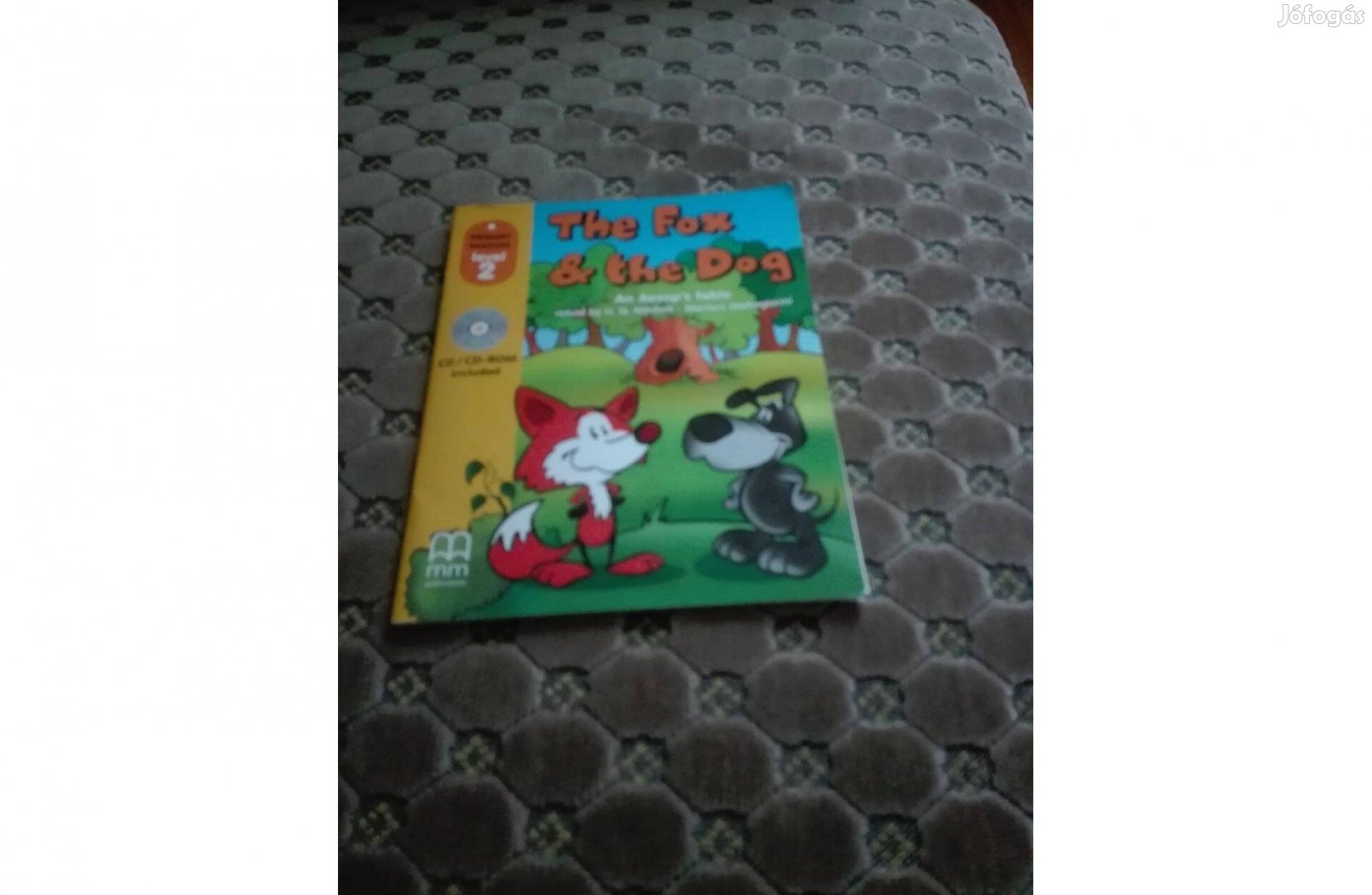 Angol könyv és CD, alig használt