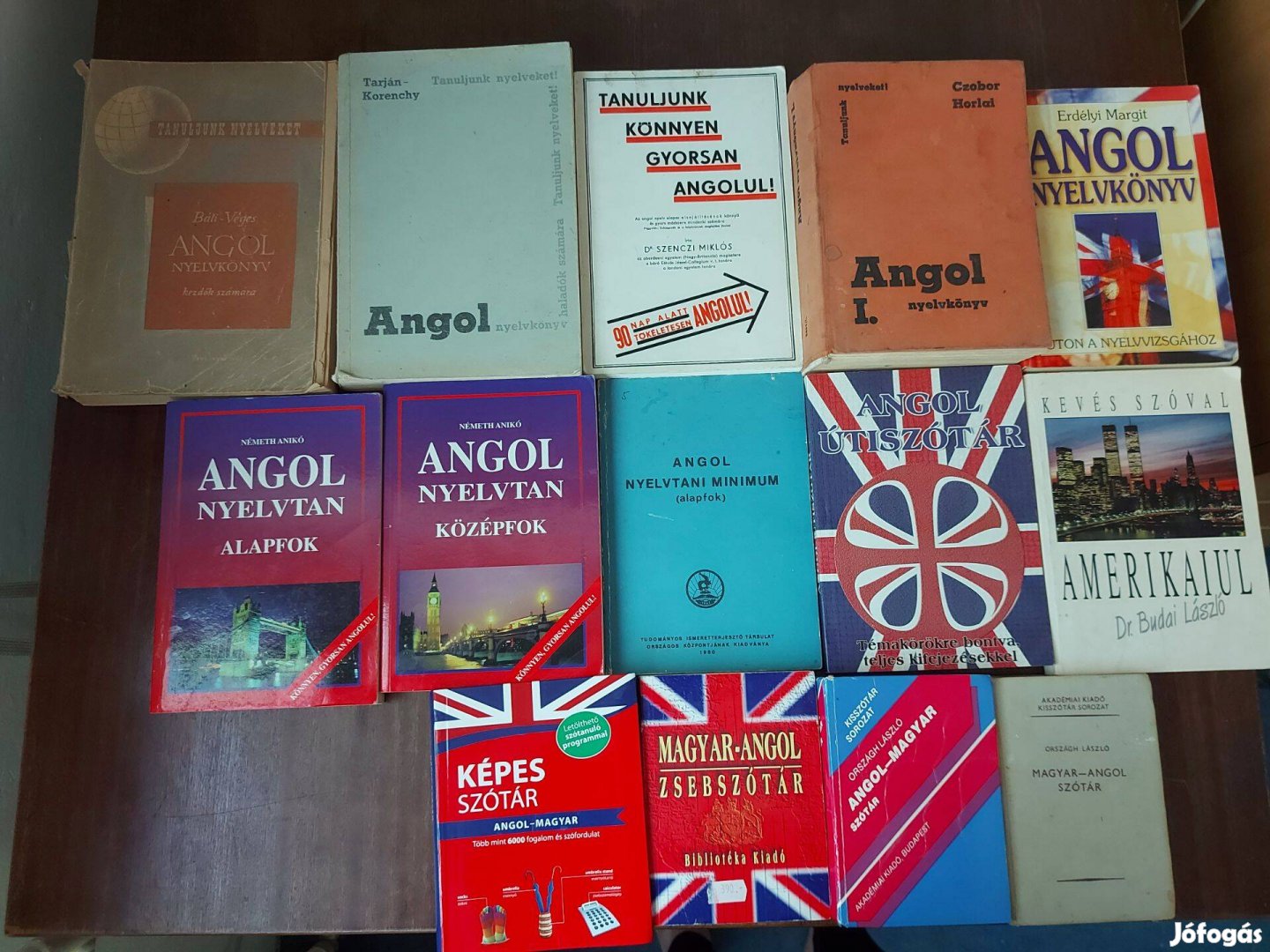 Angol könyvek eladók
