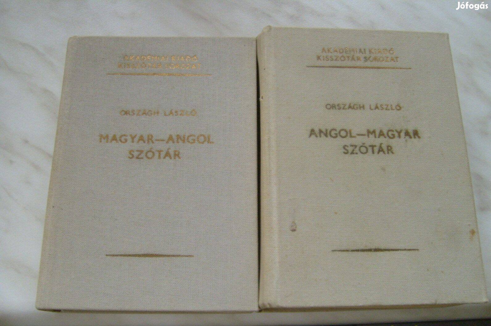 Angol-magyar, magyar-angol kisszótár