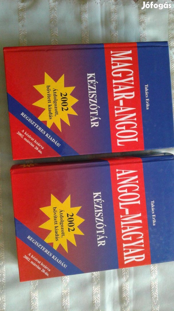 Angol-magyar és magyar-angol kéziszótár