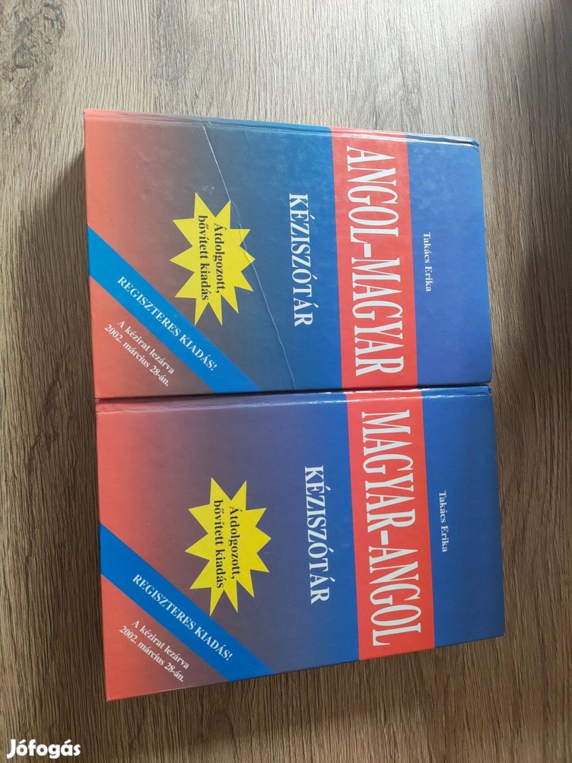 Angol-magyar kéziszótár - Tárnok, Nyelvkönyv, szótár - Jófogás
