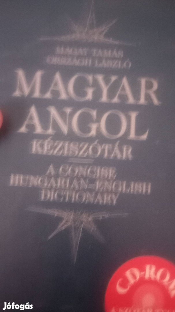 Angol-magyar szótár