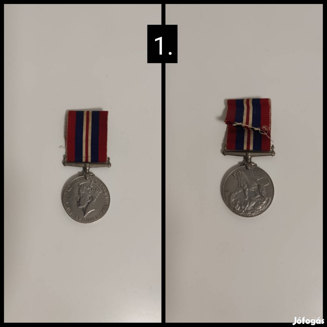 Angol második világháborús kitüntetések