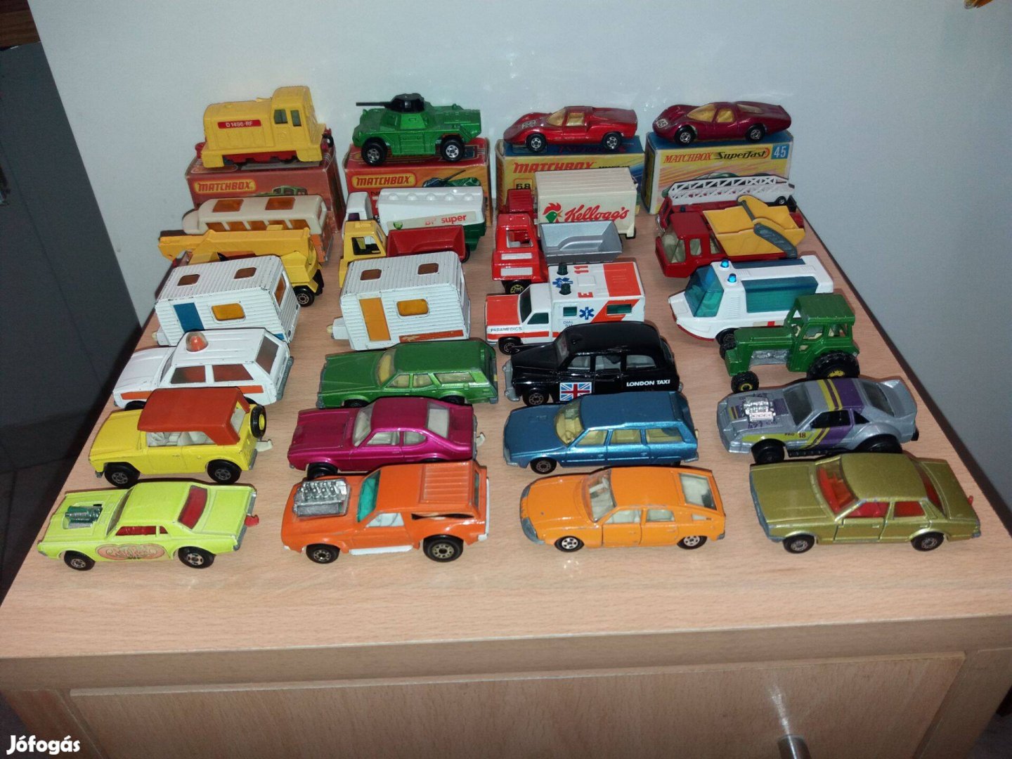 Angol matchboxok