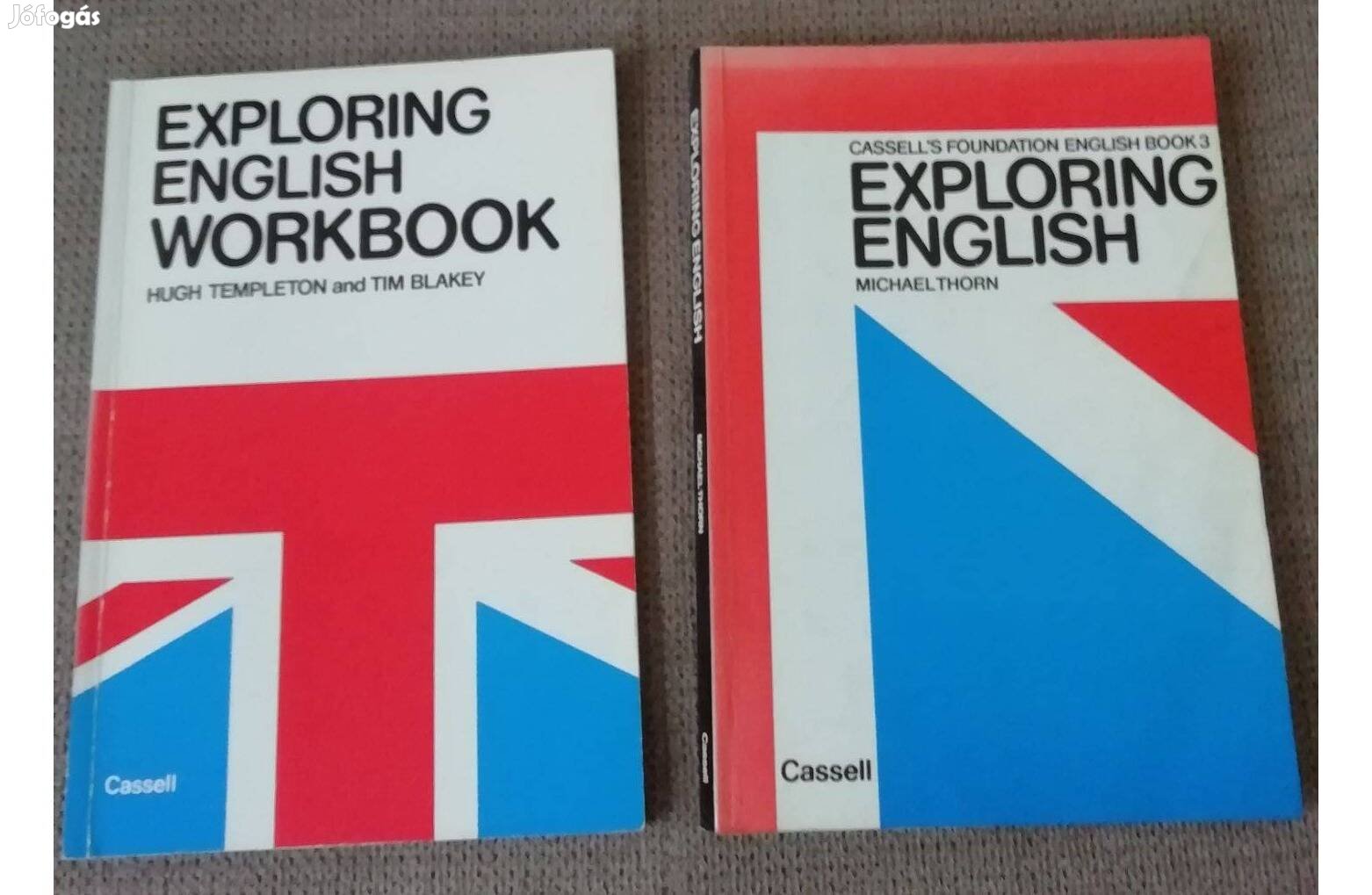 Angol nyelvkönyv Cassells Exploring English, book 3+Workbook+kazetta