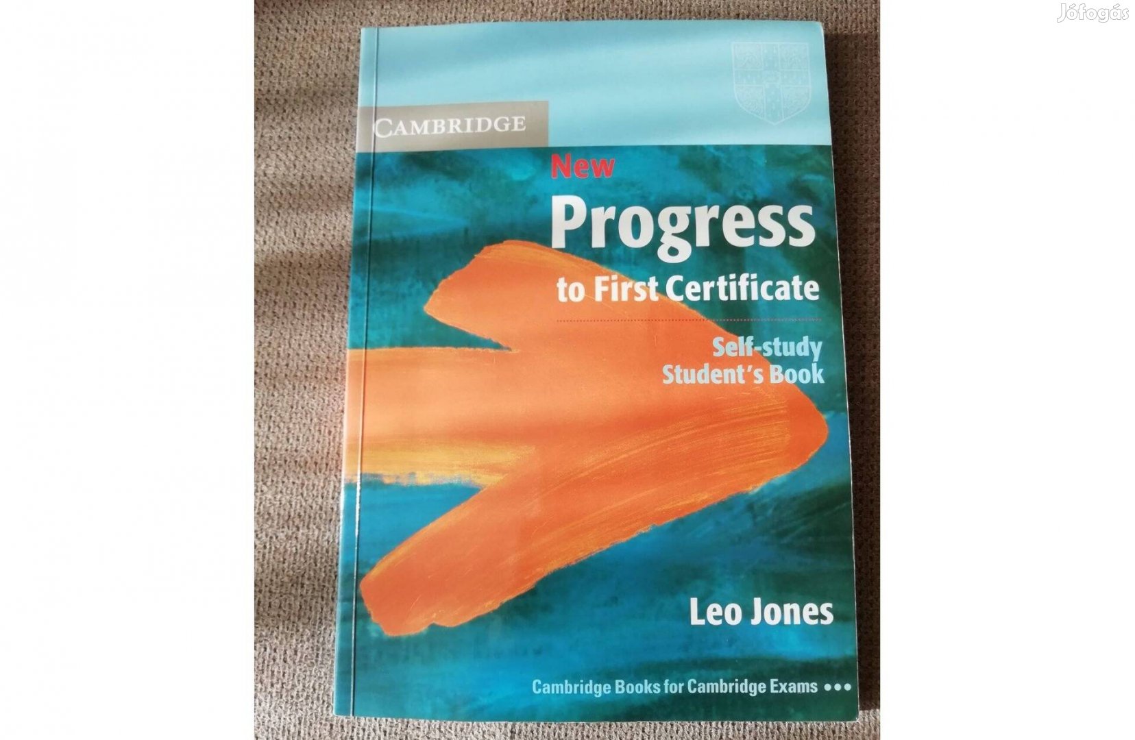 Angol nyelvkönyv, tankönyv Cambridge New Progerss to First Certificate