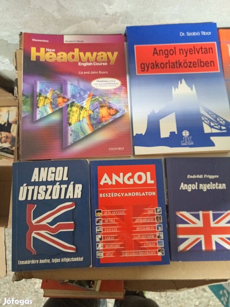 Angol nyelvkönyvek